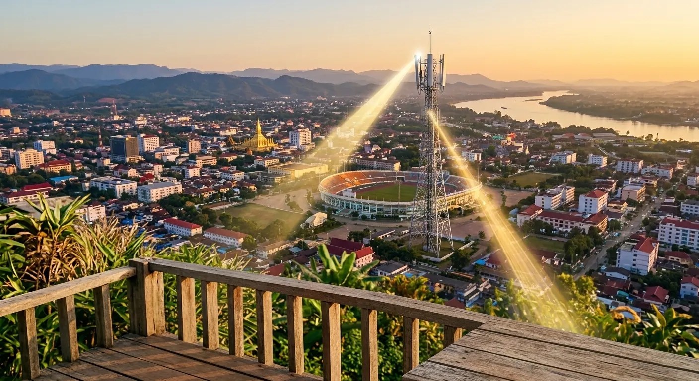 Internet Providers in Laos Compared (2026): Unitel, Lao Telecom, ETL and TPLUS